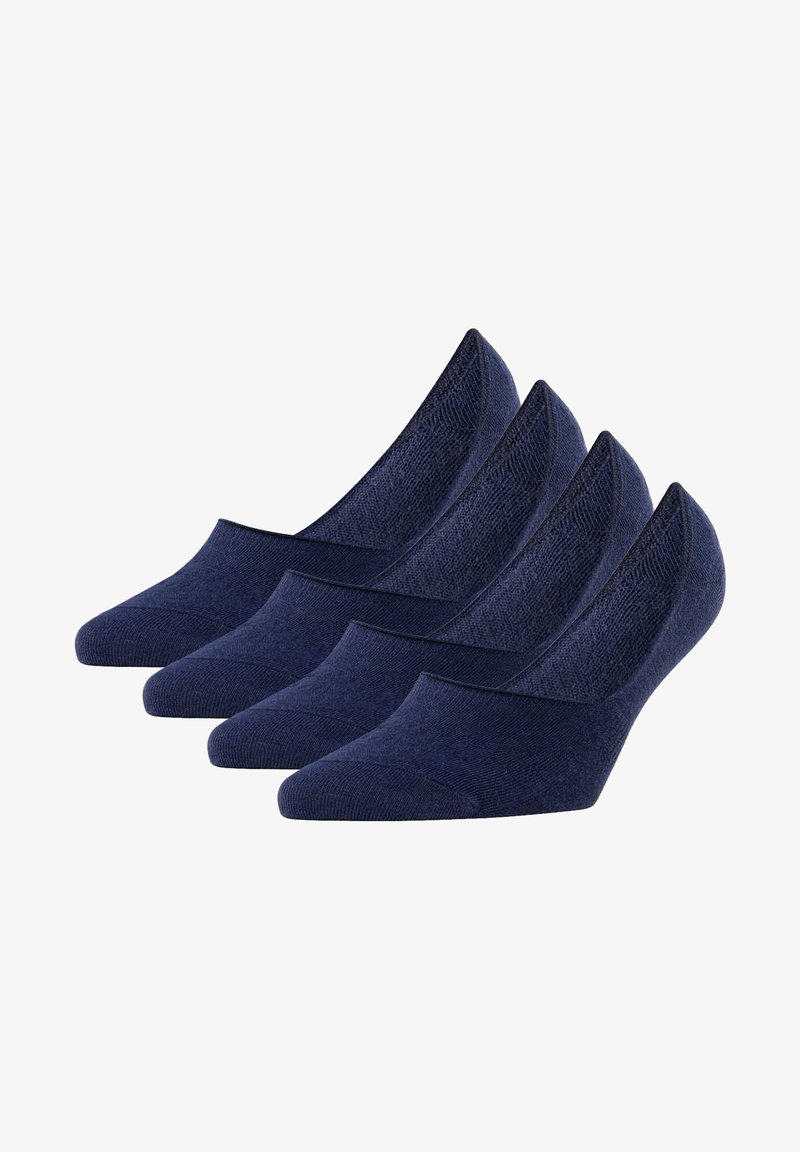 Burlington EVERYDAY 4ER PACK - Calcetines tobilleros - dunkelblau