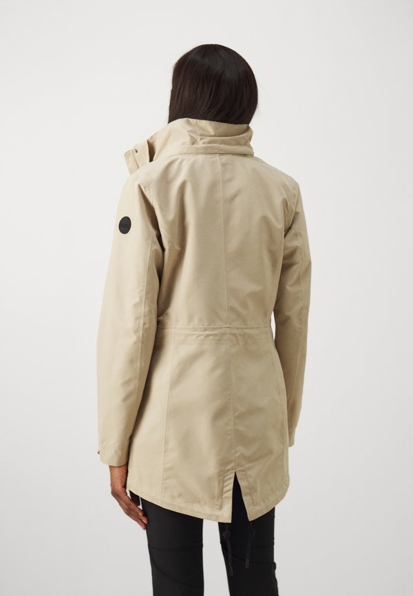 ADDIS - Waterproof jacket - beige 7