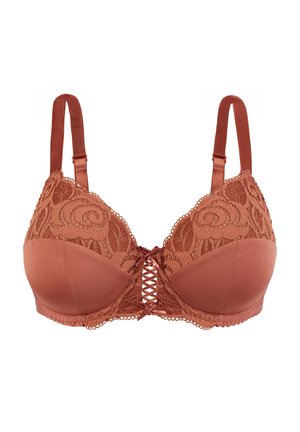 Sans Complexe, SANS COMPLEXE UNDERWIRED BRA AMÉLIE - Soutien-gorge à armatures - brun bruschetta