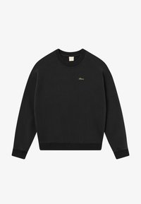 SCRIPT UNISEX - Bluză de molton - black