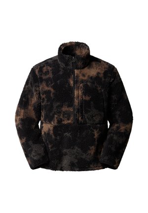 The North Face M EXTREME PILE 2 PULLOVER -PRINT - Fleecetrøjer - tnf black light refract