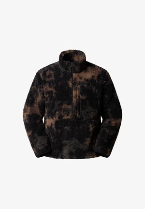 The North Face M EXTREME PILE 2 PULLOVER -PRINT - Fleece jumper - tnf black light refract