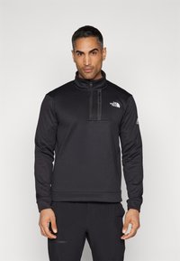 The North Face - ¼ ZIP - Fleece jumper - black Thumbnail Image 1