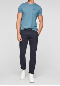 QS Chino kalhoty - dark blue