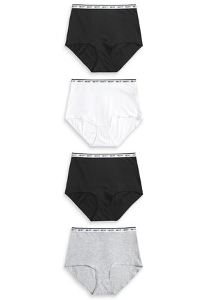 MONO RICH LOGO KNICKERS 4 PACK - G-strenge - black