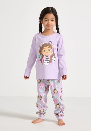 Lindex GABBY SET - Komplet pižame - light lilac