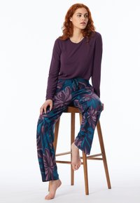 Schiesser Pyjamabroek - blau pflaume