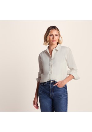 Button-down blouse - vanilla