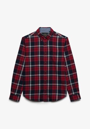 Superdry & Co, LUMBERJACK , ciemnoczerwony