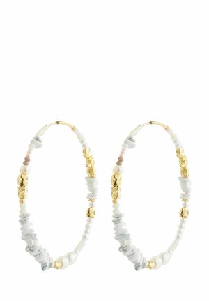 FORCE MEGA HOOP EARRINGS - Oorbellen - gold plated