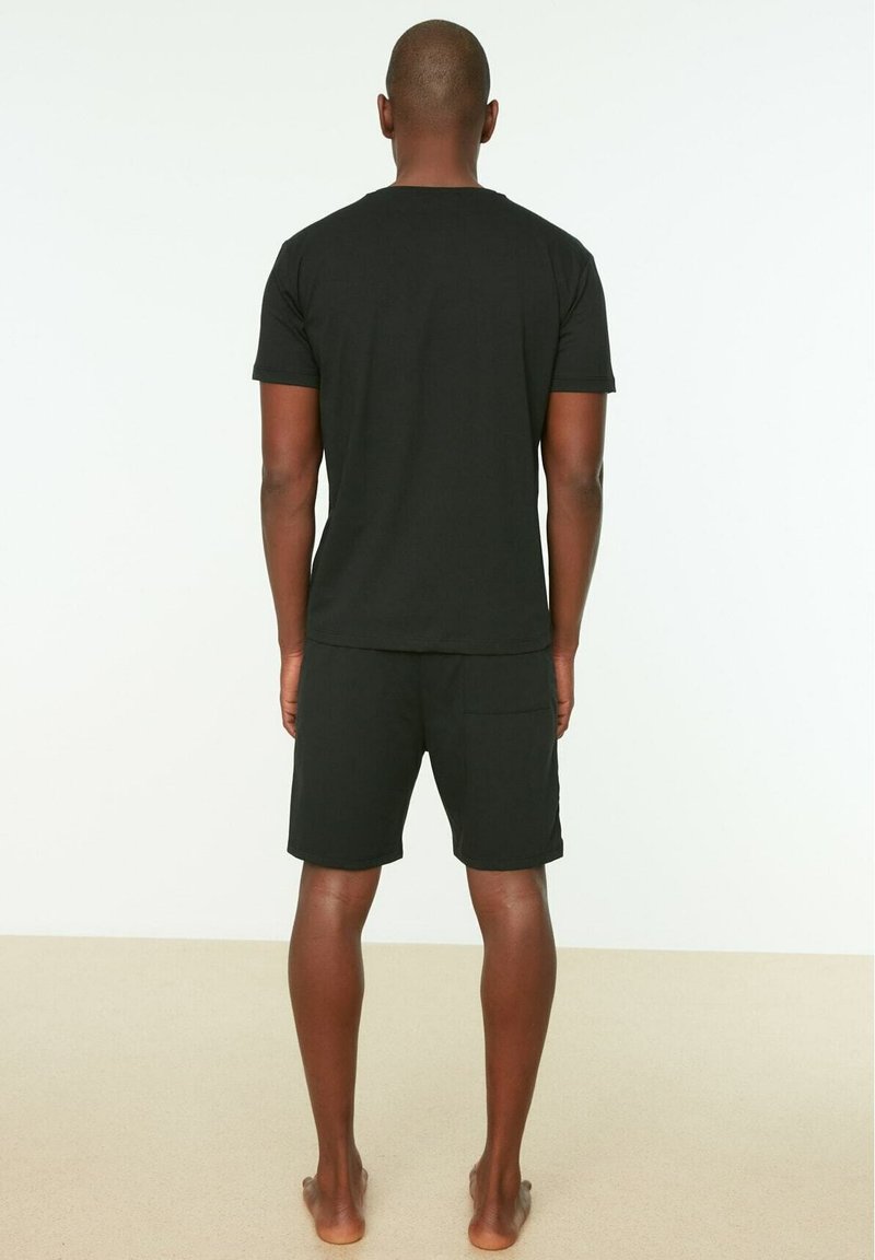 Herren Pyjamas | Trendyol Nachtwäsche Set black/schwarz - AM18178 Herren Pyjamas | Trendyol Nachtwäsche Set black/schwarz - AM18178