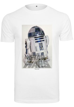 STAR WARS R2D2 TEE - T-shirt imprimé - white