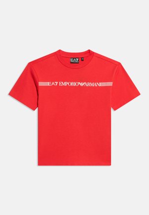EA7 Emporio Armani, UNISEX - T-shirt imprimé - poppy red