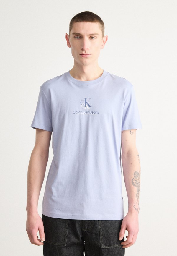 SHADOW LOGO TEE - Print T-shirt - aleutian