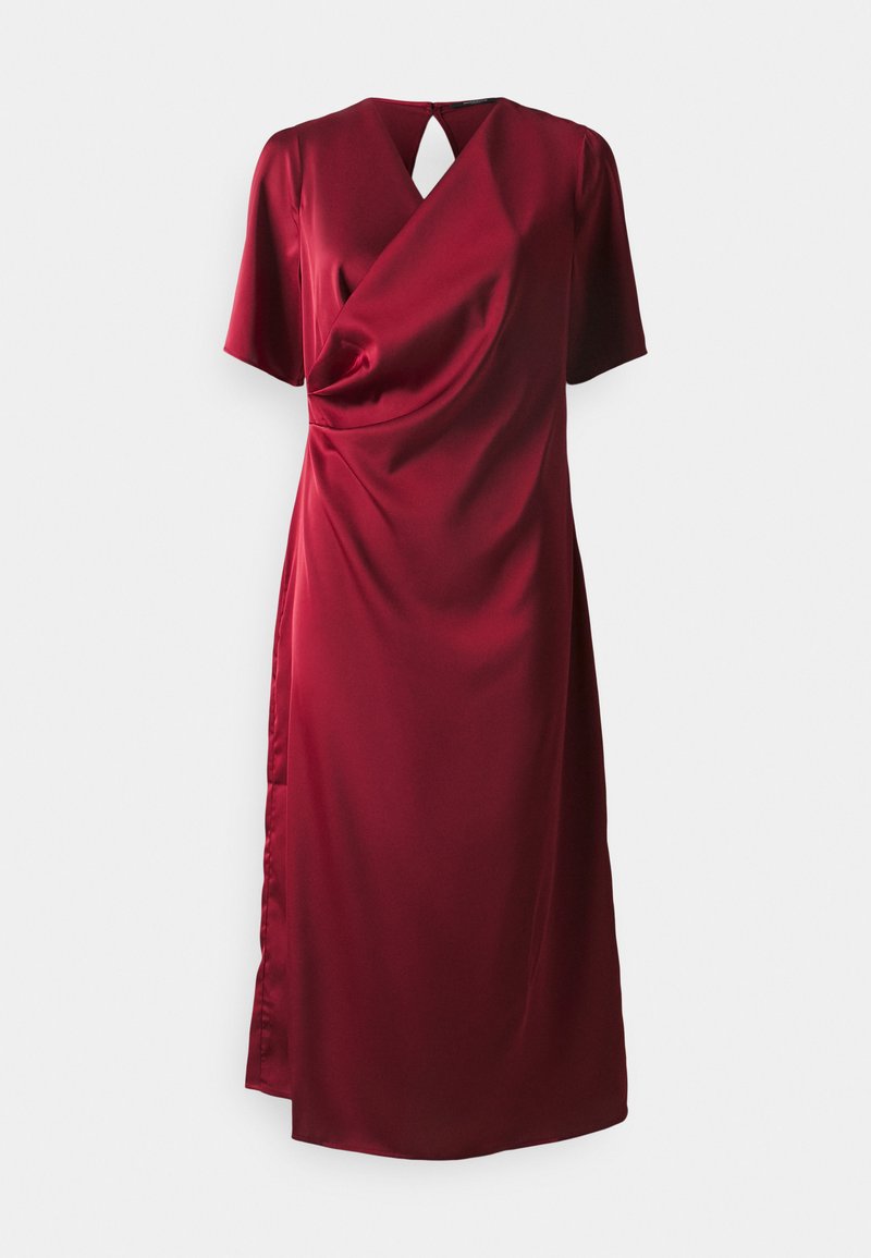 Bruuns Bazaar Cocktailjurk bordeauxrood