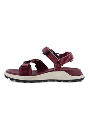 EXOWRAP - Walking sandals - red