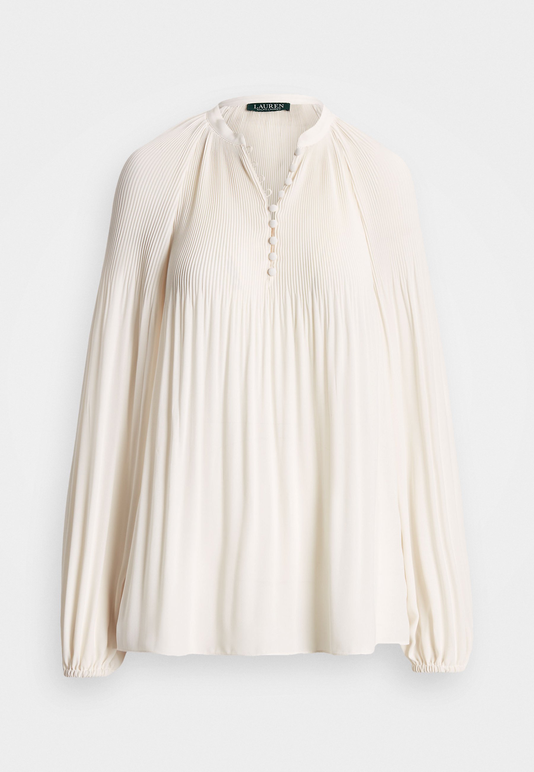 売れ筋商品|||ラルフローレン シャツ レディース トップス PLEATED ETTE BLOUSE - Blouse - mascarpone cream Women's Cream Shirts & Blouses | Ralph Lauren