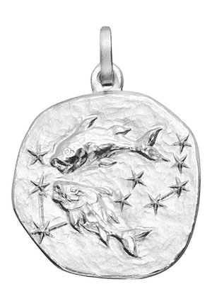 STERNZEICHEN FISCHE - Pendant - silver-coloured