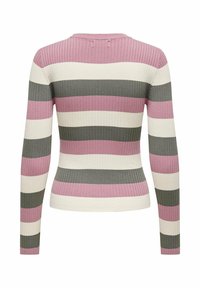 JDY JDYPLUM O-NECK  - Strickpullover - grau