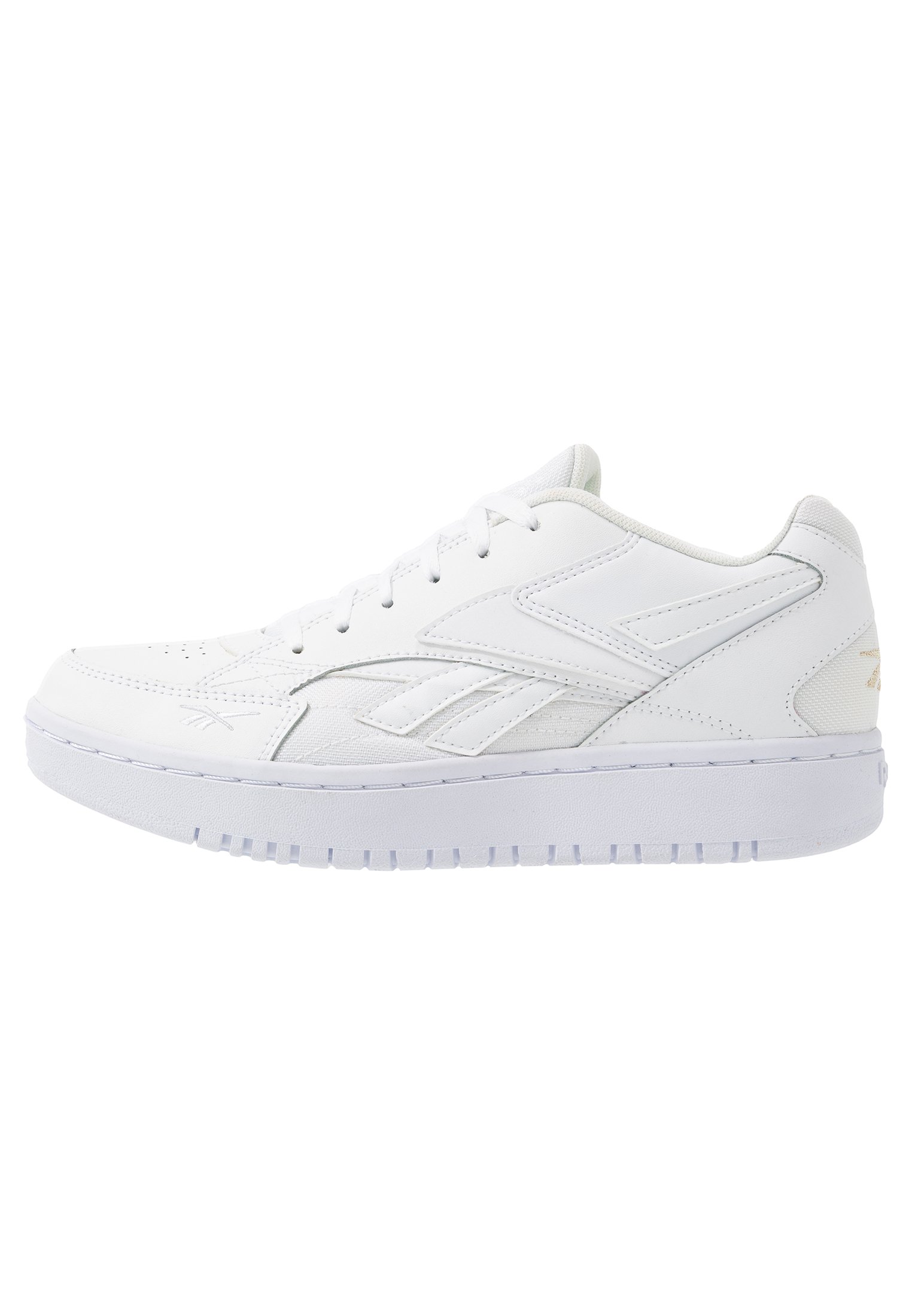 reebok court double mix trainers in white