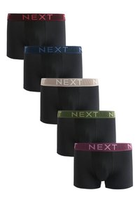 Nevybrané, black bright red  blue marl waistbands