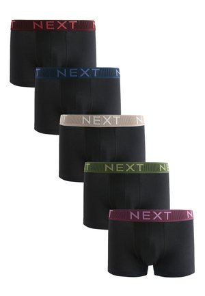 Next, 5 PACK - Trunks - black bright red  blue marl waistbands