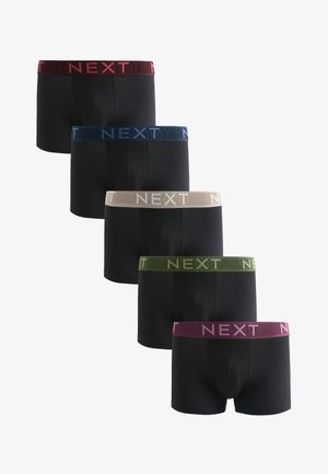 Next, 5 PACK - Trunks - black bright red blue marl waistbands