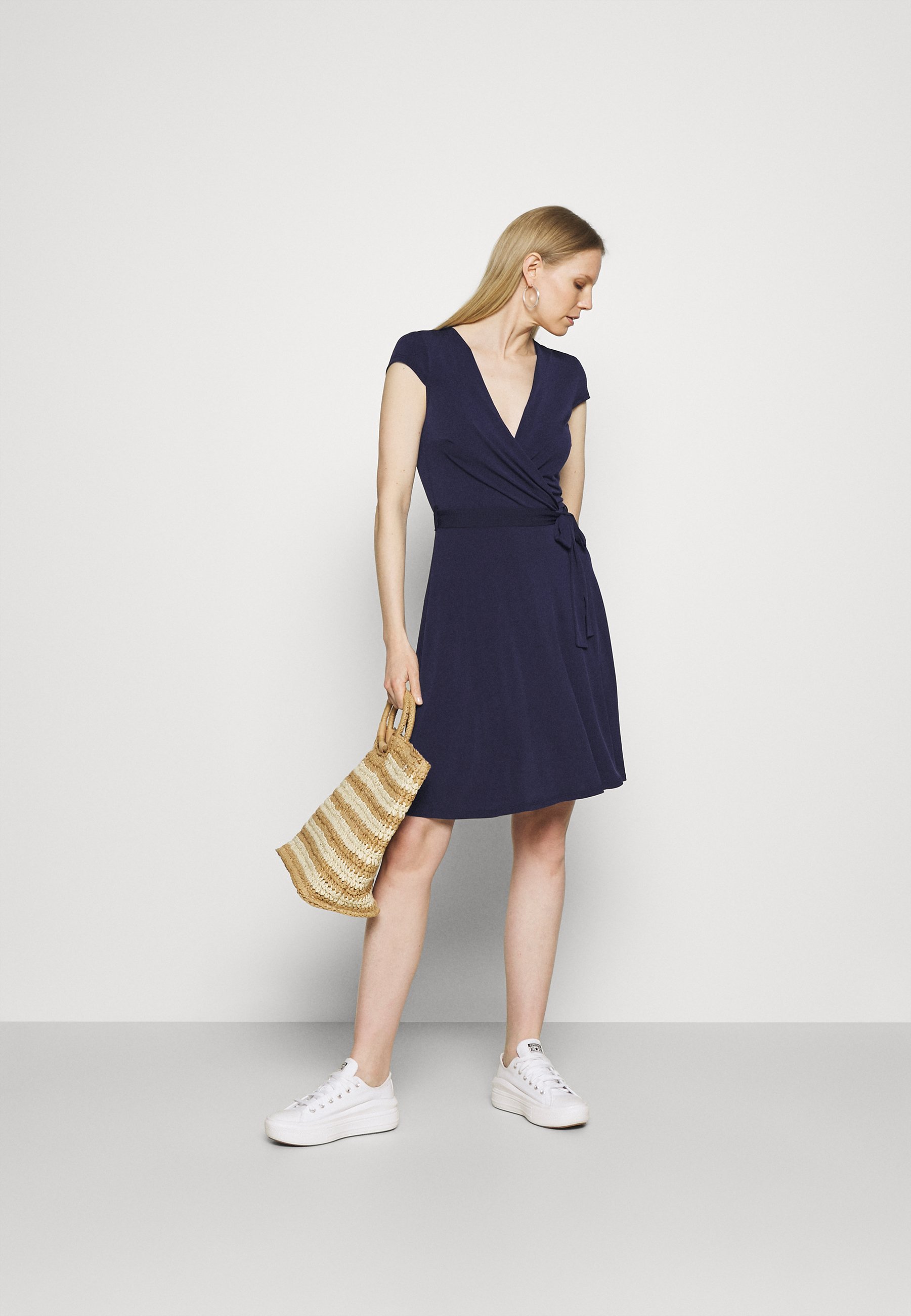 Anna Field Vestito di maglina - dark blue/blu scuro - Zalando.it