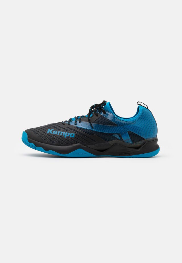 WING LITE 2.0 EDITION - Käsipallokengät - black/blue