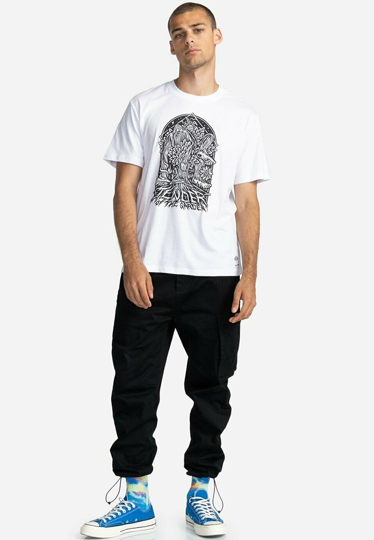 Herren T-Shirts basic | Element MANCHES COURTES HOMME T-Shirt print optic white/weiß - NM54358 Herren T-Shirts basic | Element MANCHES COURTES HOMME T-Shirt print optic white/weiß - NM54358
