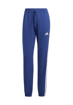adidas Sportswear Tracksuit bottoms - dark blue   white