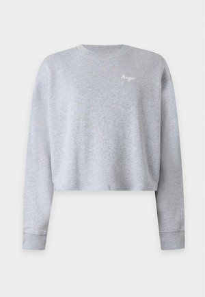 HUGO, DAMASWEE - Φούτερ - open grey
