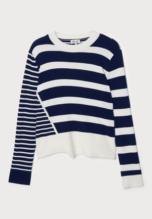 Baum und Pferdgarten CENTA - Striktrøje - navy/creme