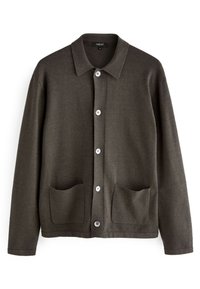 Next BUTTON THROUGH - Kardigán - ash brown