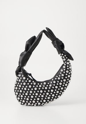 Stine Goya STUDDED SATCHEL - Bolso de mano - black
