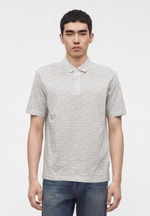 Armani Exchange, ALL OVER LOGO POLO SHIRT REGULAR FIT - поло - off white