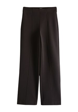 Next, TALL FIT - PONTE WIDE LEG TROUSERS  . - Bukser - chocolate brown