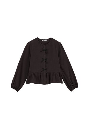 Blouse - dark grey