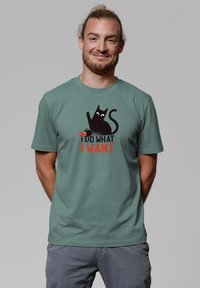 watapparel CAT - T-shirt print - green bay