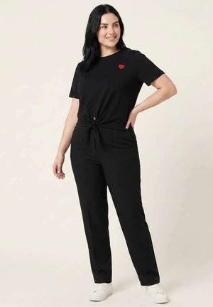 Morgan, T-SHIRTS - T-shirt basique - noir