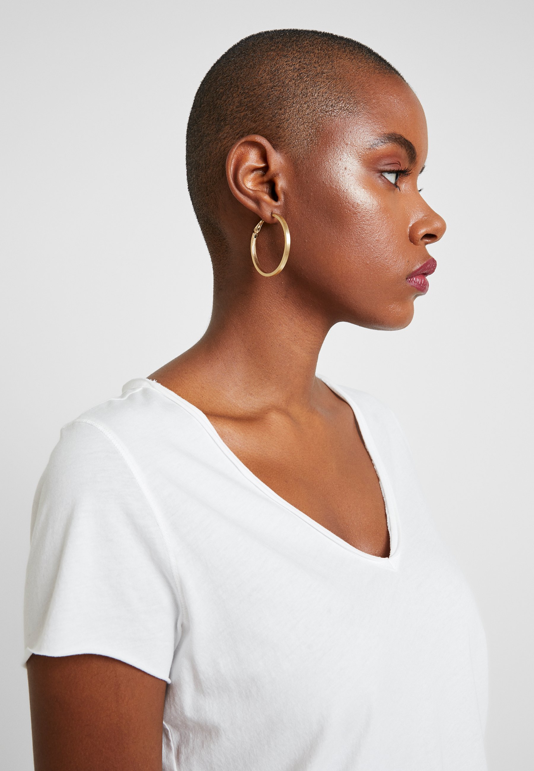 AllSaints EMELYN TONIC TEE T shirts chalk whitehvit AllSaints EMELYN TONIC TEE - T-shirts - chalk white