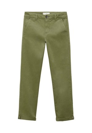 Džínsy s rovným strihom - khaki