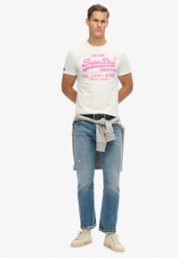 Superdry & Co Camiseta estampada - ecru