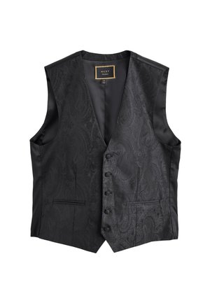 Next, REGULAR FIT DESIGN - Vest - black