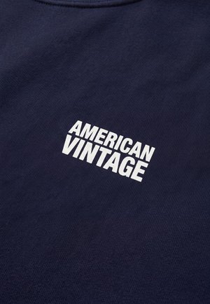American Vintage, AMERICAN VINTAGE HEREN SWEATERS PLIZZY 1. - Sweatshirt - vintage navy