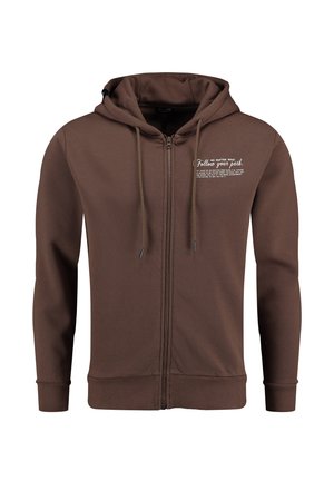 Sweatjakke - mud brown