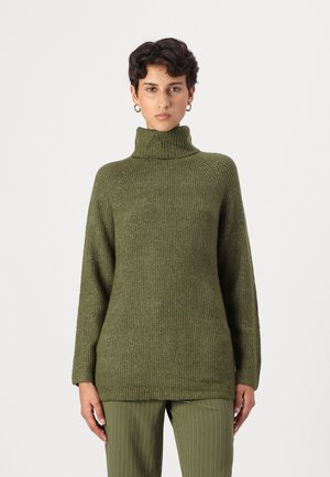 JDYFINE LONG PULLOVER - Pullover - winter moss