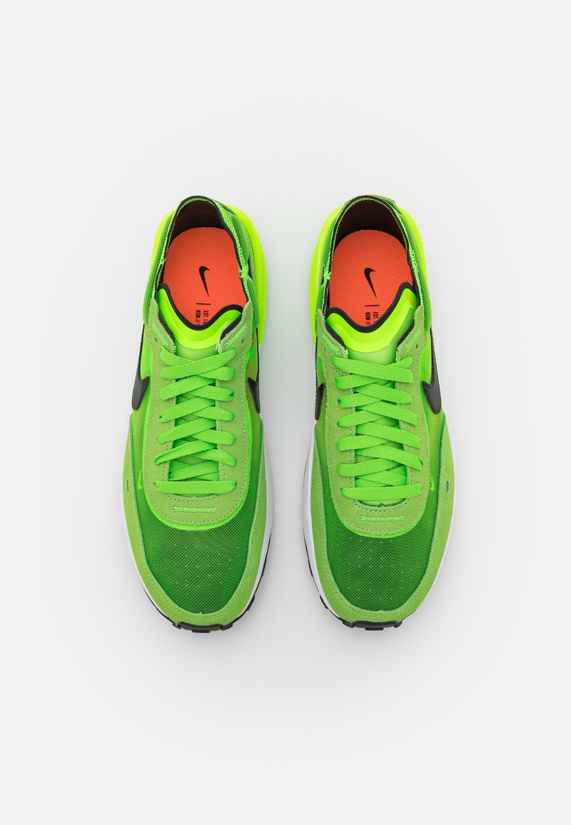 Nike Sportswear Waffle One Sportbaciai Electric Green Black Mean Green Hyper Crimson White Orange Juoda Zalando Lt