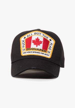 Dsquared2 CANADIAN FLAG - Cappellino - black
