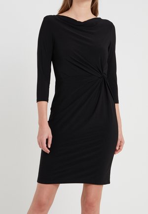 Jersey dress - black